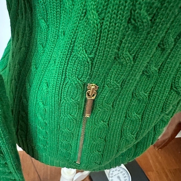 Excellent condition Ralph Lauren Green Cable sweater - Picture 4 of 5